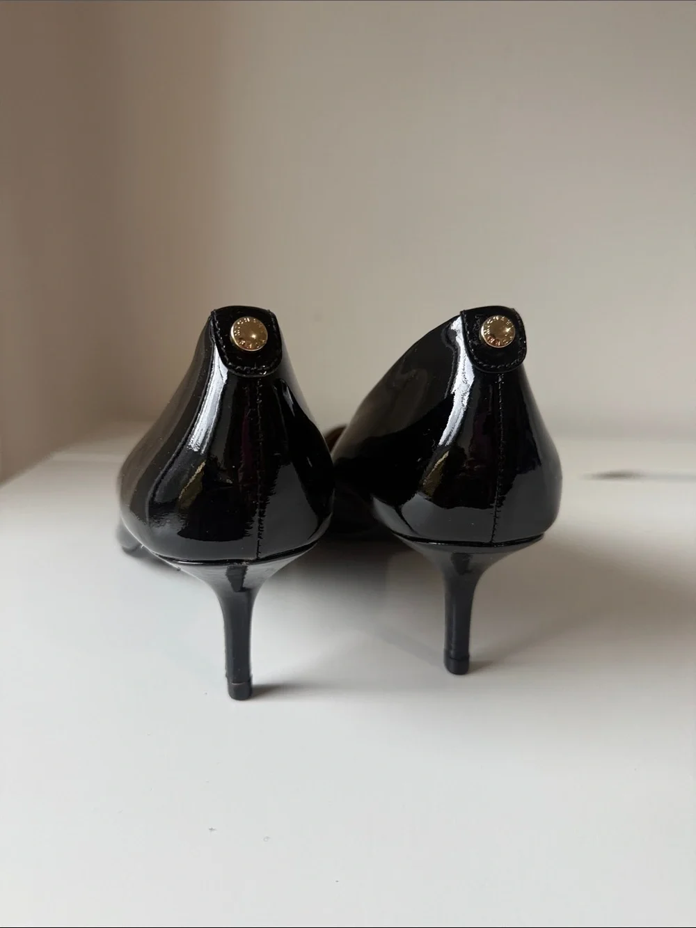 Michael Kora Black Patent Pointed Toe Pumps (brand new, never been worn)